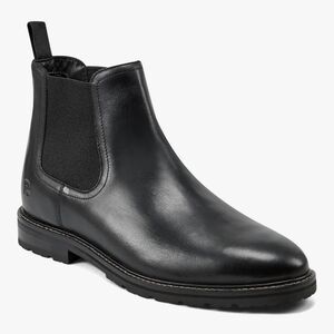 Rockport Men's Black Leather Ankle Boots